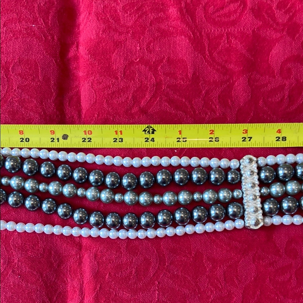 Chico's Black and White Multi-Strand Belt NWT - Picture 7 of 11